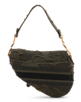 Pre-Owned Christian Dior Camouflage Saddle Bag