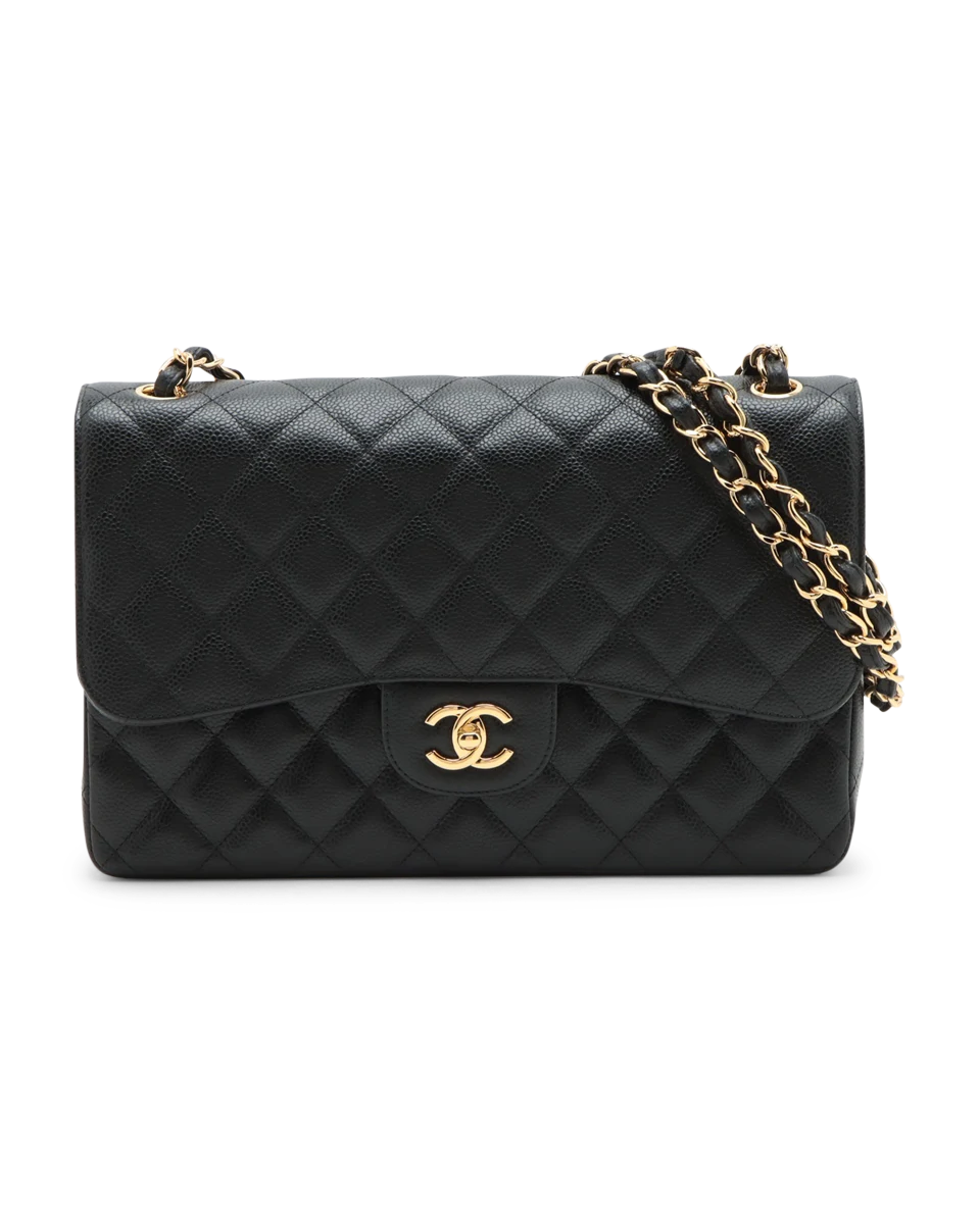 Pre-Owned Chanel Classic Jumbo Double Flap Bag
