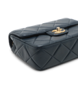 Pre-Owned Chanel Medallion Mini Square Flap Bag