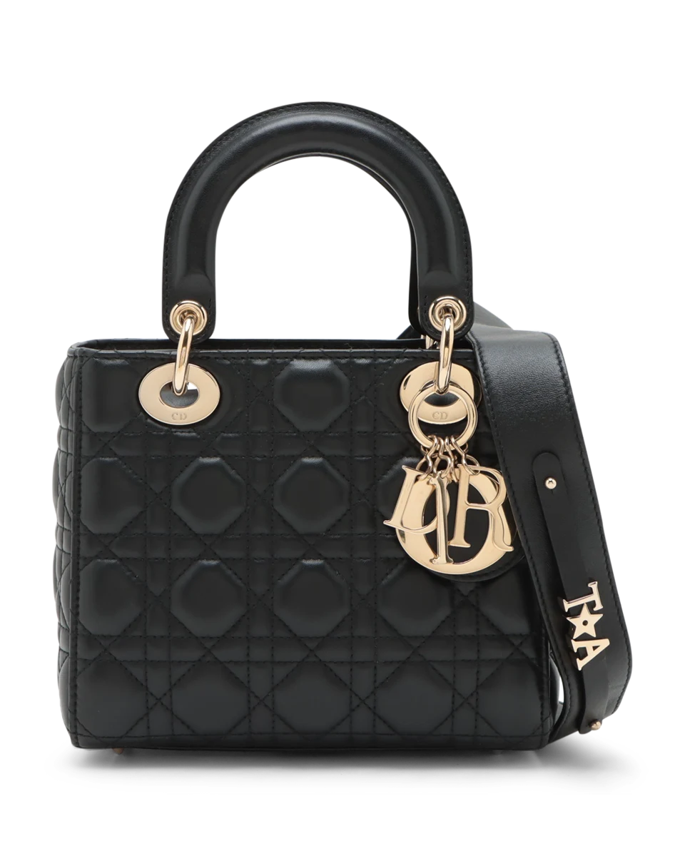 Pre-Owned Christian Dior Small Cannage Lady Dior My ABCDior Bag