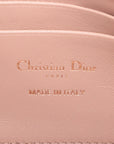 Pre-Owned Christian Dior Linen Macrocannage Flap