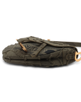 Pre-Owned Christian Dior Camouflage Saddle Bag
