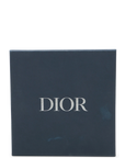 Pre-Owned Christian Dior Linen Macrocannage Flap