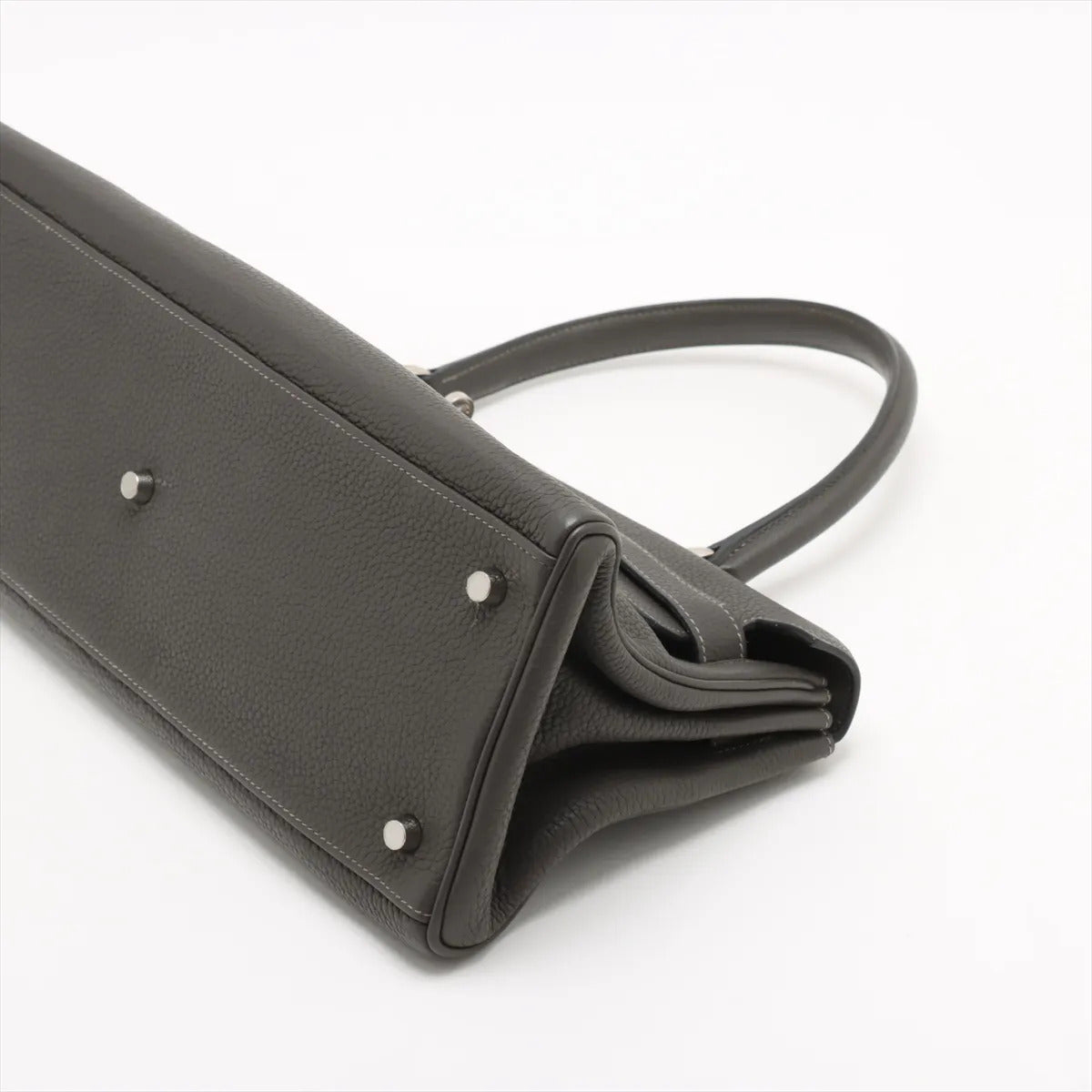 HERMES グレー タンクトップ Hermes Etain Alligator KELLY 25 WITH Palladium HARDWARE - BVPRIVE