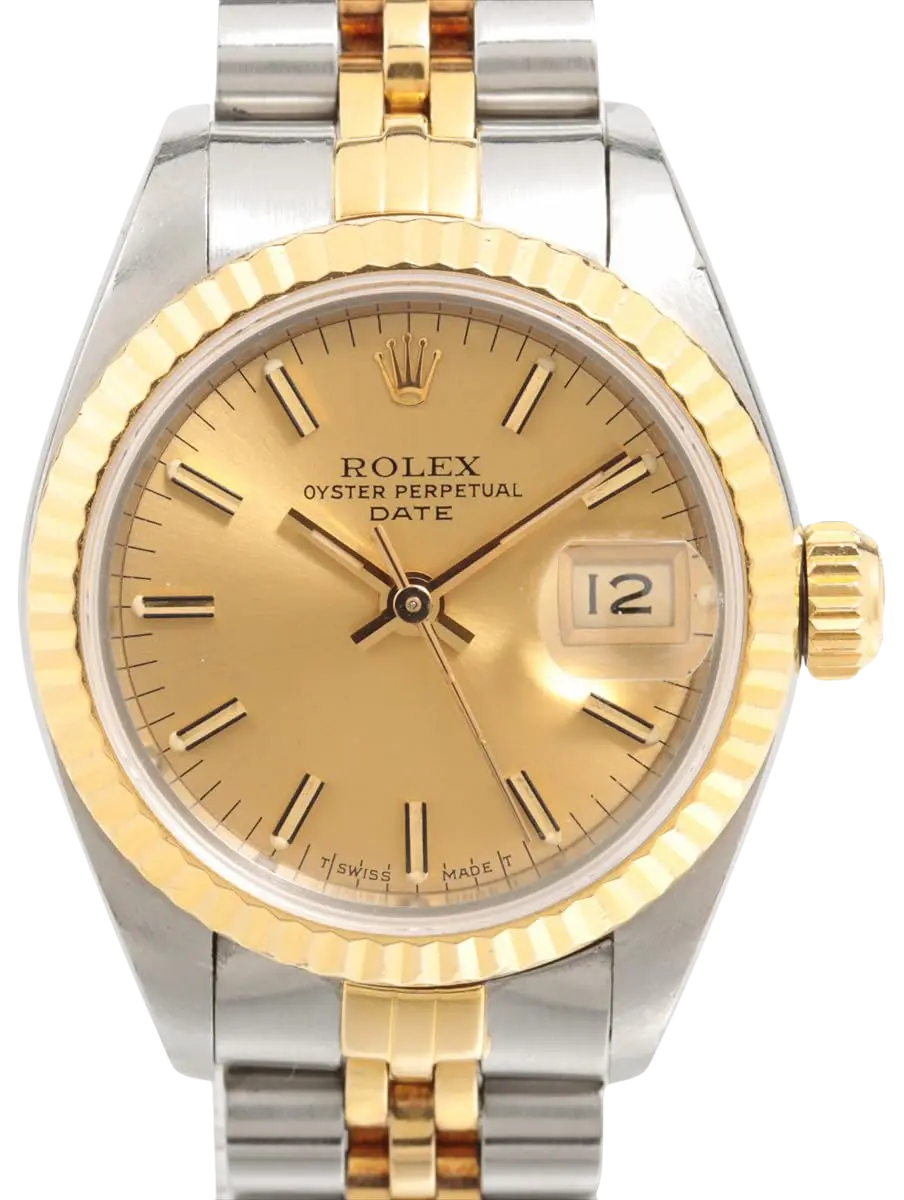 Rolex, Pre-Loved Datejust 69173, Automatic, Steel and Yellow Gold, 26