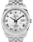 Rolex, Pre-Loved Datejust 116234, Automatic, Steel and White Gold, 36
