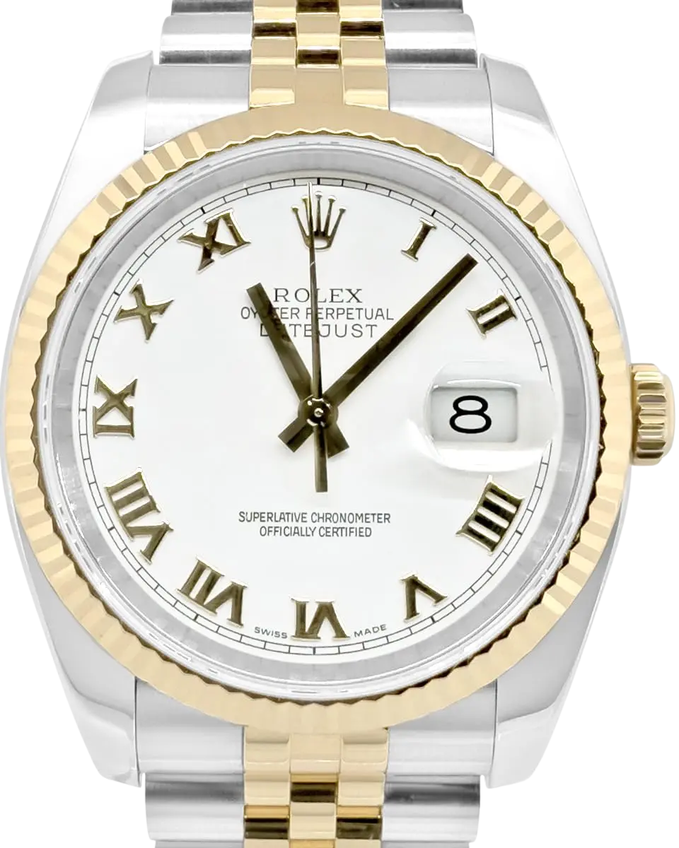 Rolex, Pre-Loved Datejust 116233, Automatic, Steel and Yellow Gold, 36