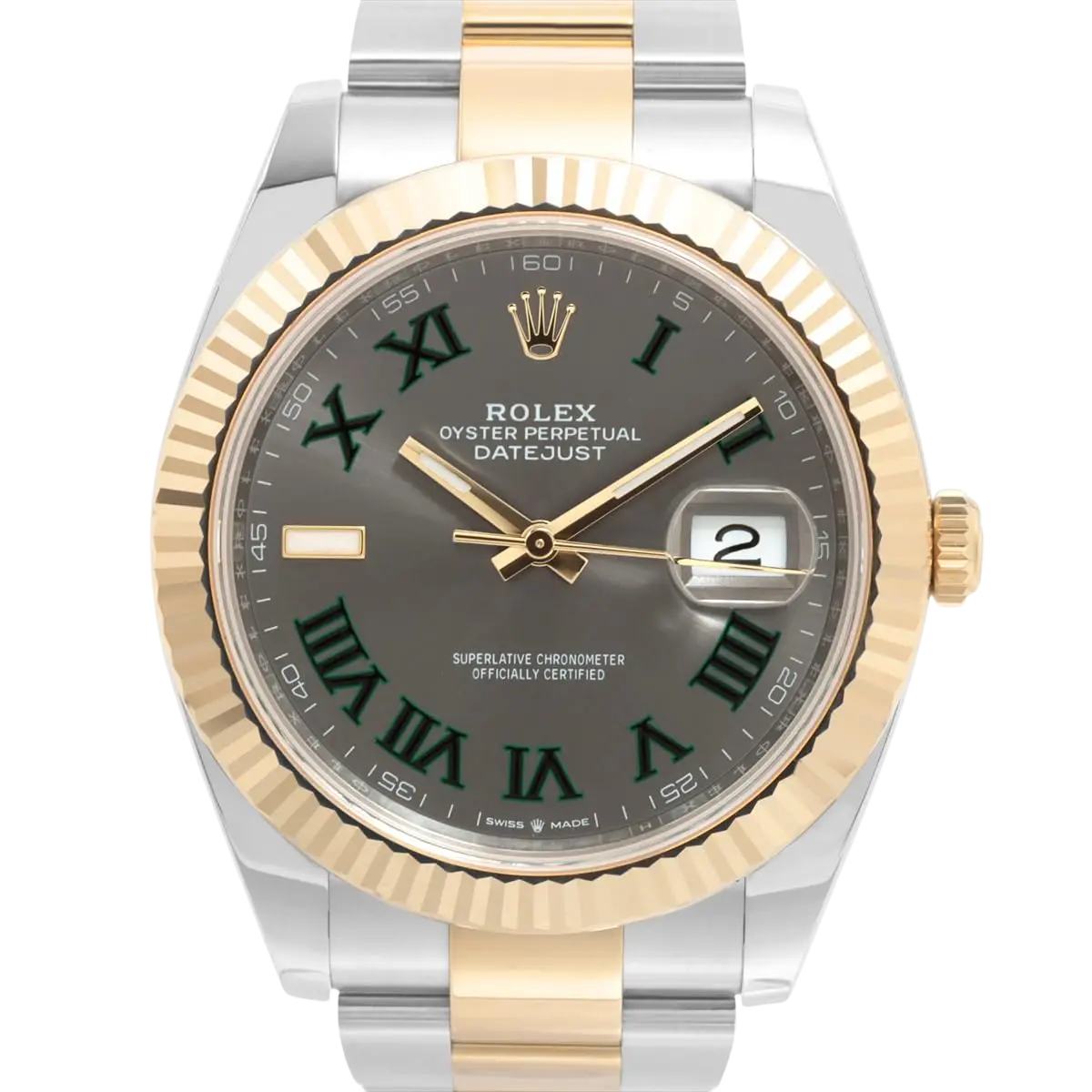 Pre-Loved Datejust 41 126333, Automatic, Steel and Yellow Gold, 41