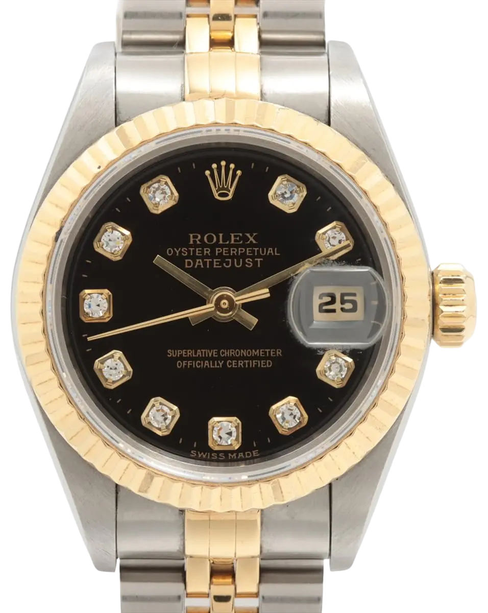 Rolex, Pre-Loved Datejust 69173g, Automatic, Steel and Yellow Gold, 26