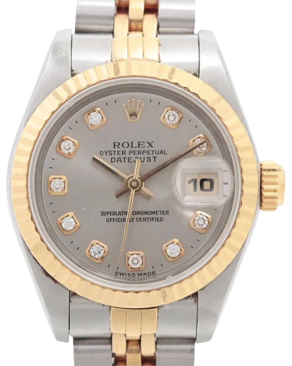 Rolex, Pre-Loved Datejust 69173g, Automatic, Steel and Yellow Gold, 26