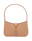 Pre-Loved Le 5 à 7 Hobo Shoulder Bag Leather Mini with Gold Hardware, Rosy Sand / Nude Pink