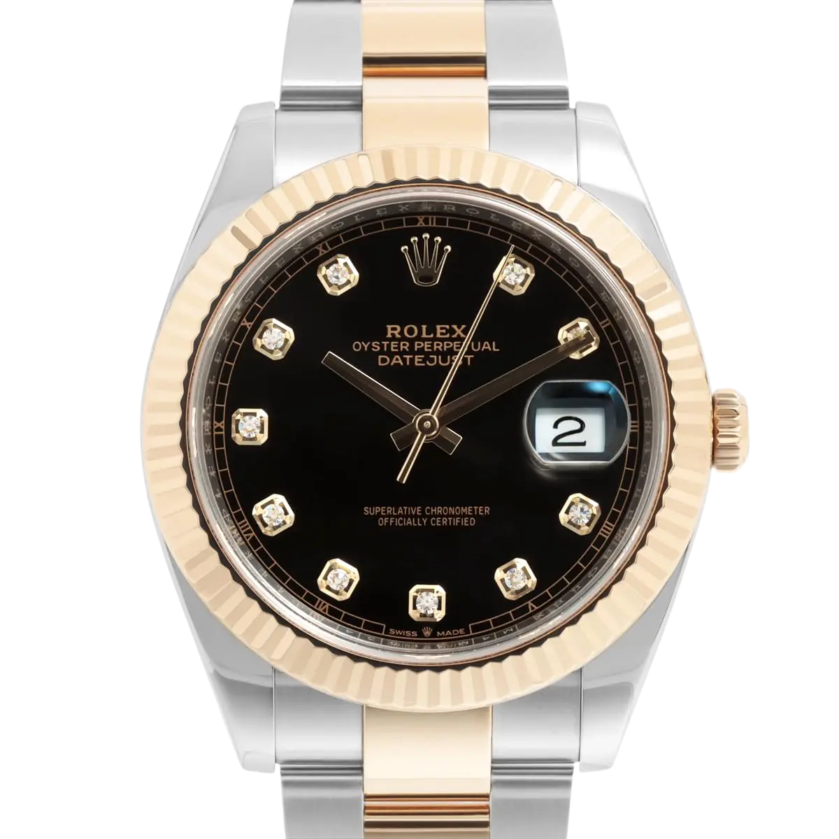 Pre-Loved Datejust 41 126333g, Automatic, Steel and Yellow Gold, 41