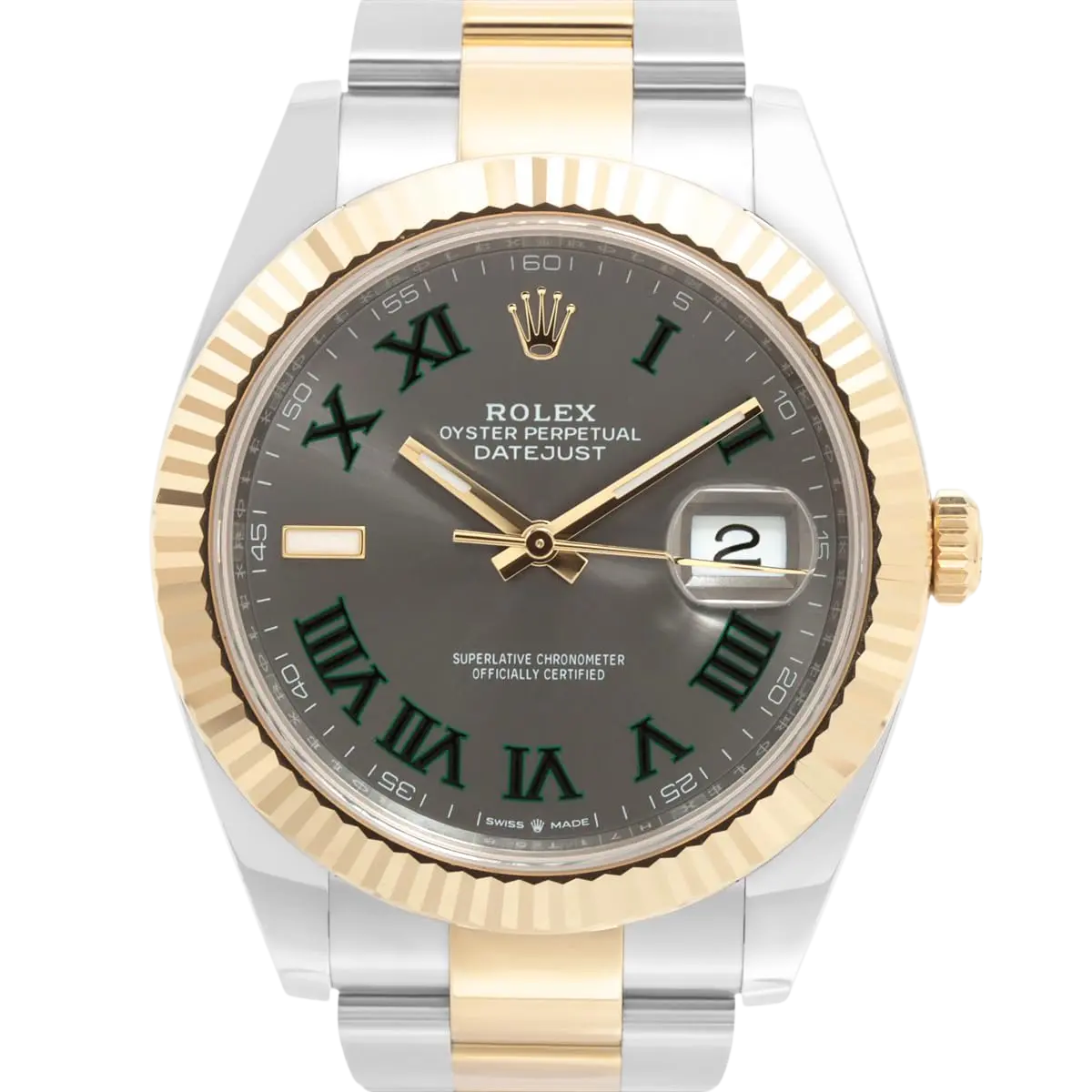 Pre-Loved Datejust 41 126333, Automatic, Steel and Yellow Gold, 41