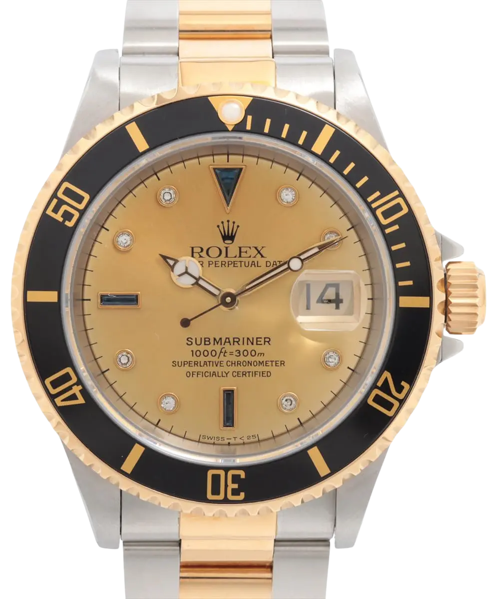 Rolex, Pre-Loved Submariner 16613, Automatic, Steel and Yellow Gold, 40