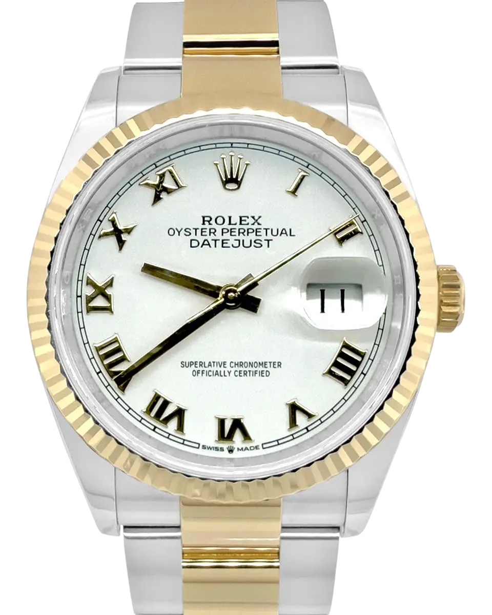 Rolex, Pre-Loved Datejust 126233, Automatic, Steel and Yellow Gold, 36