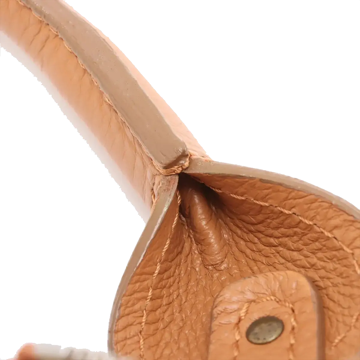 Pre-Loved Paddington Handbag Leather with Aged Gold Hardware, Tan