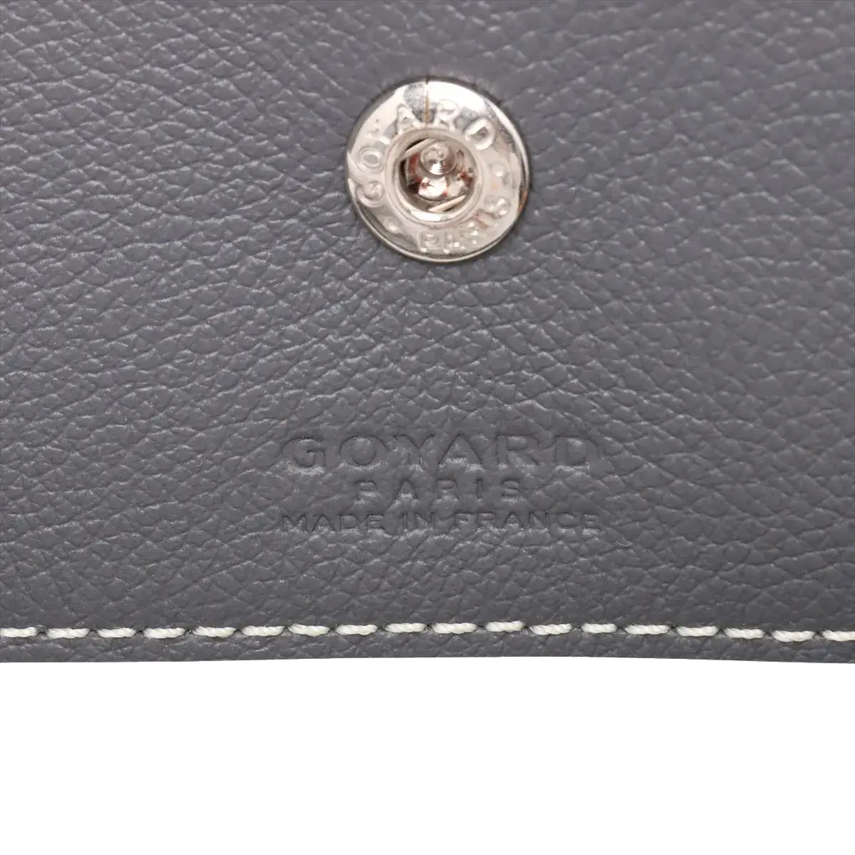Pre-Loved Saint Louis Tote Goyardine Coated Canvas GM with Silver Hardware, Grey