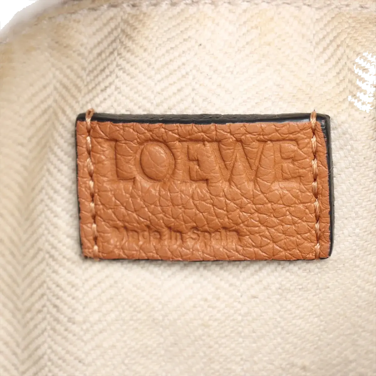 Pre-Loved Puzzle Handbag Leather Small with Gold Hardware, Tan