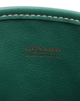 Pre-Loved Anjou Mini Tote Goyardine Coated Canvas Mini, Green