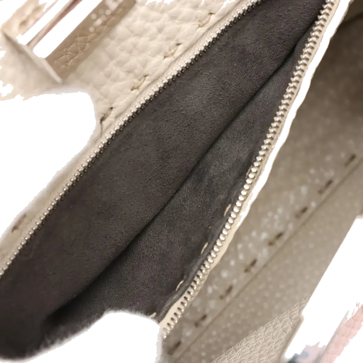 Pre-Loved Peekaboo Selleria Handbag Leather Mini with Silver Hardware, Pink