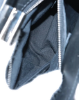 Pre-Loved Peekaboo Handbag Leather Mini with Silver Hardware, Black