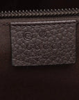 Pre-Loved GG Backpack Monogram Coated Canvas with Silver Hardware, Beige/Brown