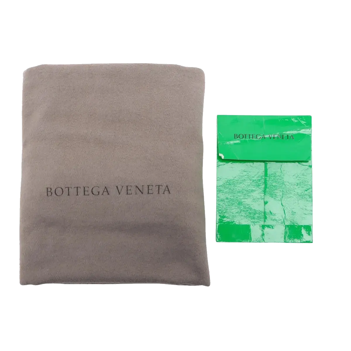 Pre-Loved The Chain Pouch Shoulder Bag Leather with Gold Hardware, Green