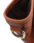 Pre-Loved Guccissima Tote Guccissima Leather with Silver Hardware, Cognac