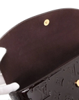 Pre-Loved Rodeo Drive Crossbody Bag Monogram Patent Leather with Gold Hardware, Amarante