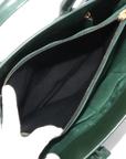 Pre-Loved Sac de Jour Tote Leather Small with Gold Hardware, Dark Green