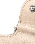 Pre-Loved Dionysus Crossbody Bag Monogram Coated Canvas Super Mini with Silver Hardware, Beige