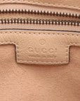 Pre-Loved Diana Bamboo Shoulder Bag Leather Medium with Gold Hardware, Beige