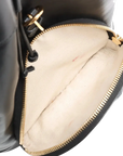 Pre-Loved Horsebit 1955 Backpack Leather with Gold Hardware, Black