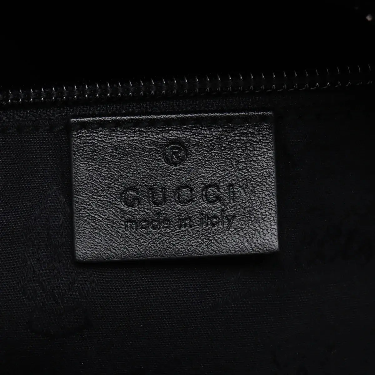 Pre-Loved GG Imprime Backpack Monogram Coated Canvas with Silver Hardware, Black