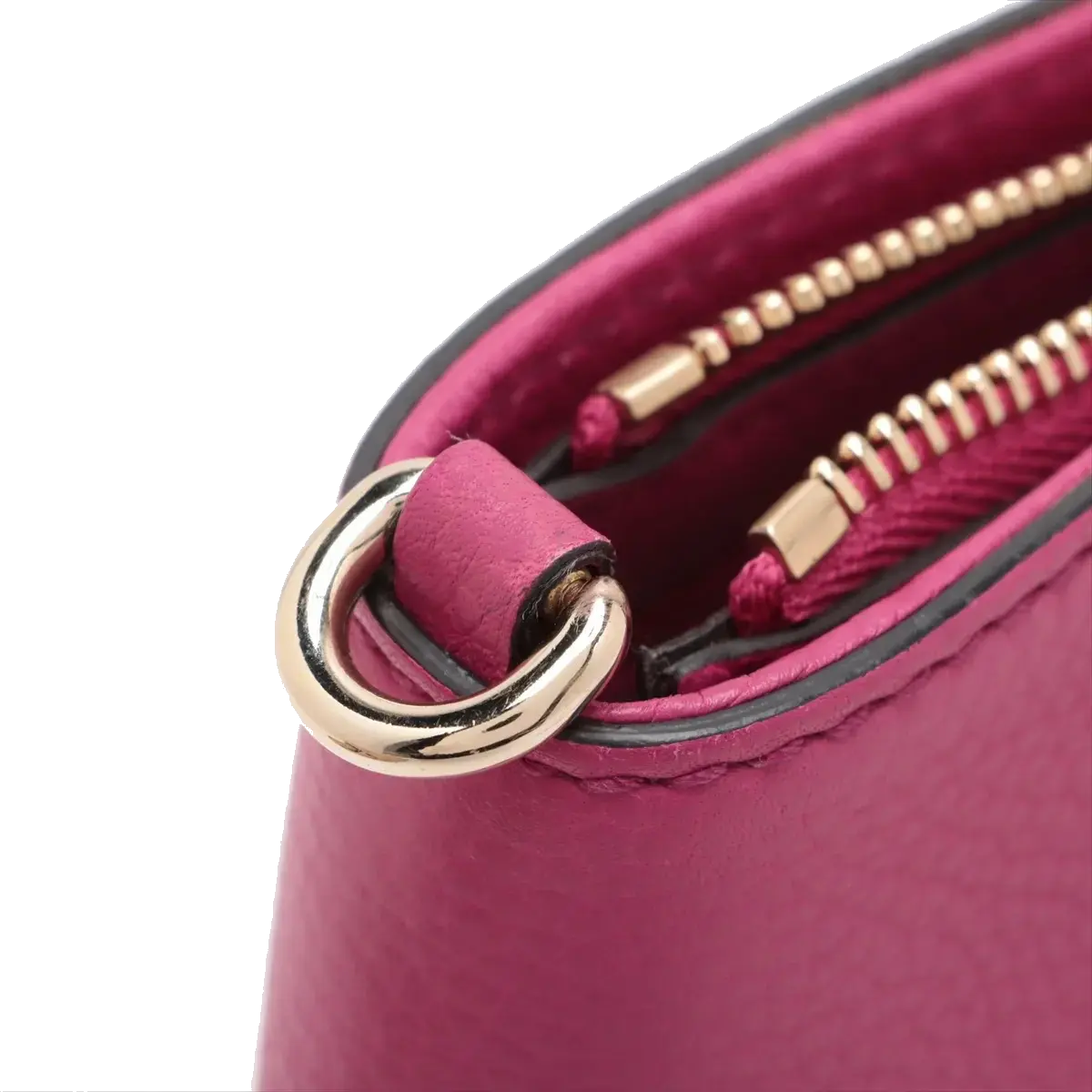 Pre-Loved Soho Tote Leather Small with Gold Hardware, Pink