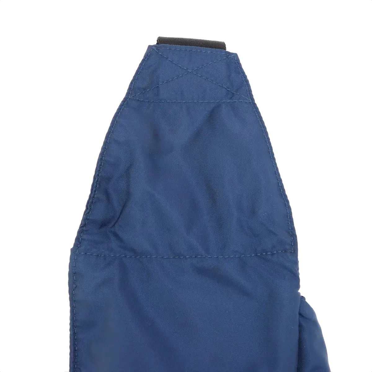 Pre-Loved Nylon Belt Bag Belt Bag Nylon with Silver Hardware, Blue