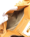Pre-Loved Paddington Handbag Leather with Gold Hardware, Tan