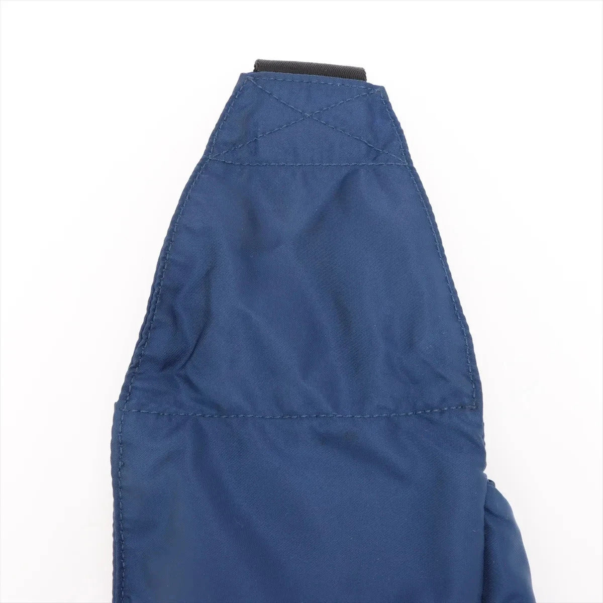 Pre-Loved Nylon Belt Bag Belt Bag Nylon with Silver Hardware, Blue