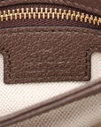 Pre-Loved Blondie Shoulder Bag GG Supreme Coated Canvas with Gold Hardware, Beige/Ebony