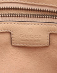 Pre-Loved Diana Bamboo Shoulder Bag Leather Medium with Gold Hardware, Beige