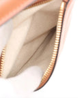 Pre-Loved Puzzle Handbag Colorblock Leather Small with Gold Hardware, Tan, Brown, and Pink