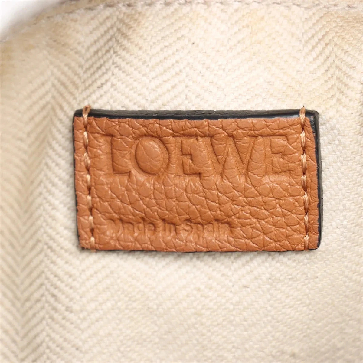 Pre-Loved Puzzle Handbag Leather Small with Gold Hardware, Tan