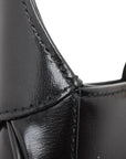 Pre-Loved Jackie 1961 Shoulder Bag Leather Mini with Gold Hardware, Black