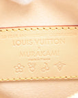 Pre-Loved Speedy Bandoulière Handbag Monogram Multicolore Coated Canvas 25 with Gold Hardware, White Multicolor