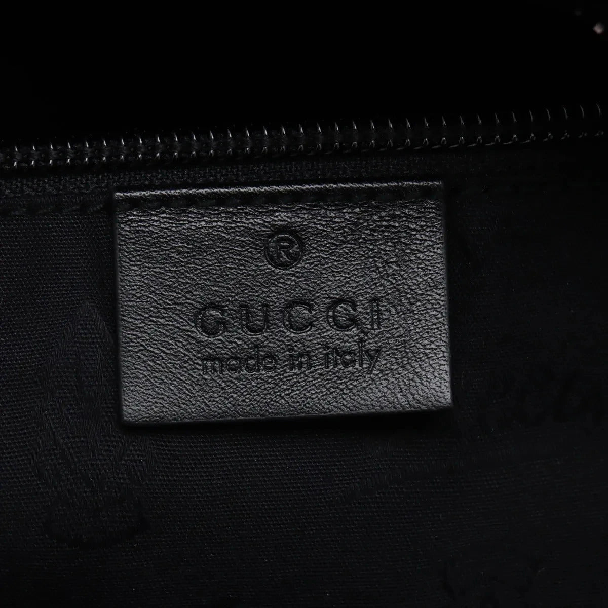 Pre-Loved GG Imprime Backpack Monogram Coated Canvas with Silver Hardware, Black