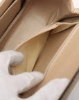 Pre-Loved Bamboo Handbag Leather with Gold Hardware, Beige