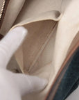 Pre-Loved Craft Tote Denim with Gold Hardware, Blue