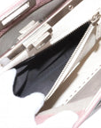 Pre-Loved Peekaboo Handbag Leather with Silver Hardware, Pink
