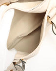Pre-Loved Paddington Handbag Leather Medium with Aged Gold Hardware, Ivory