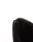 Pre-Loved 16 (Seize) Shoulder Bag Leather Medium with Gold Hardware, Black